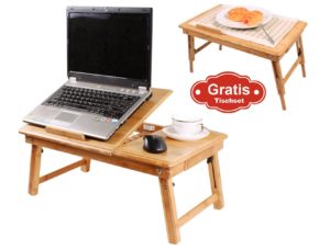 Table de lit pliable SoBuy pour PC portable